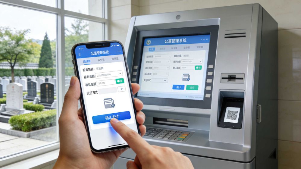 公墓管理系统里的自助缴费是便民？是提效？还是偷懒？​