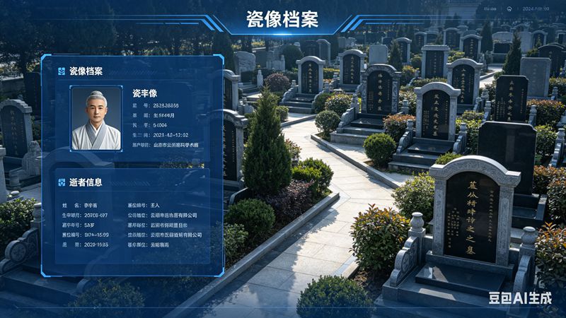 提质增效，人文赋能——公墓管理系统助力瓷像管理高质量发展