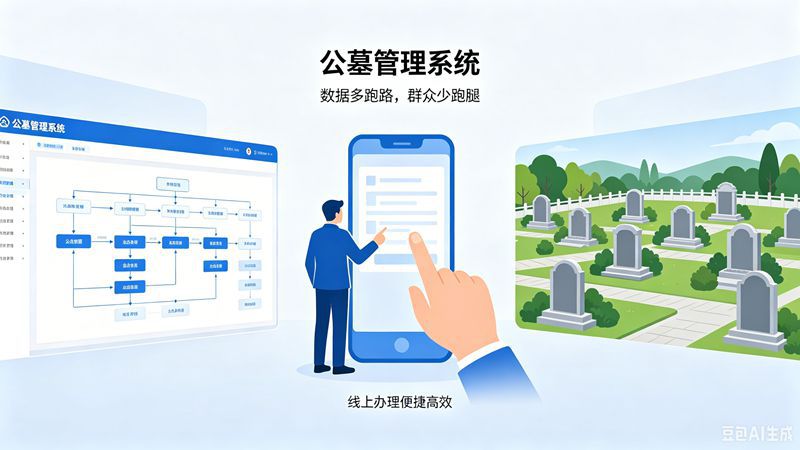 数字赋能优服务 公墓管理跑出便民新速度