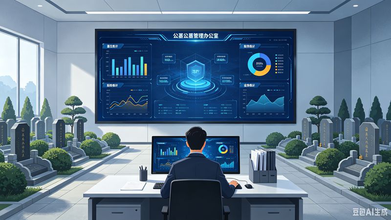 告别人工台账！公墓管理系统助力公墓数据统计提质增效