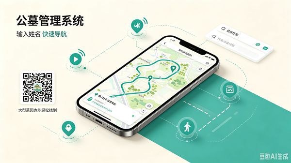精准定位破局祭扫痛点，公墓管理系统让寻墓更高效省心