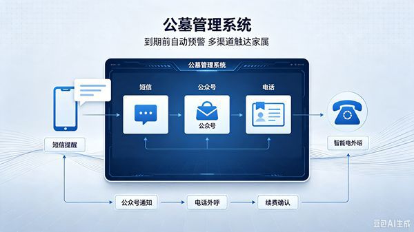 智能预警全覆盖，公墓管理系统助力续费管理合规提质