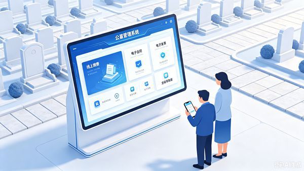 数字赋能便民服务，公墓管理系统实现殡葬业务全程零跑腿