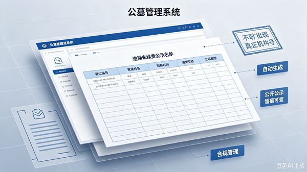 破解失联管理痛点，公墓管理系统筑牢墓园合规运营防线